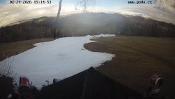 Sjezdovka, panorama východ