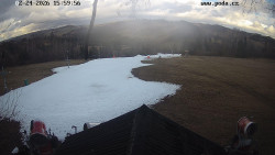 Sjezdovka, panorama východ