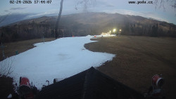 Sjezdovka, panorama východ