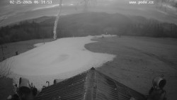 Sjezdovka, panorama východ