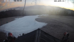 Sjezdovka, panorama východ