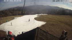 Sjezdovka, panorama východ