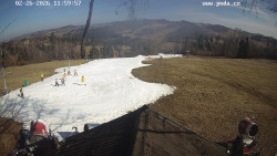 Sjezdovka, panorama východ