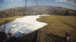 Sjezdovka, panorama východ