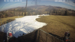 Sjezdovka, panorama východ