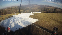 Sjezdovka, panorama východ