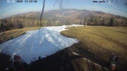 Sjezdovka, panorama východ