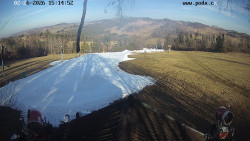 Sjezdovka, panorama východ