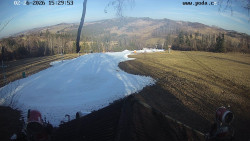 Sjezdovka, panorama východ