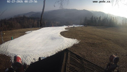 Sjezdovka, panorama východ