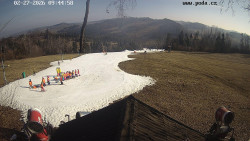 Sjezdovka, panorama východ