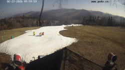 Sjezdovka, panorama východ