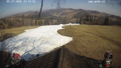 Sjezdovka, panorama východ