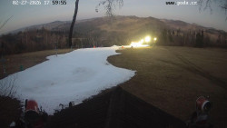 Sjezdovka, panorama východ