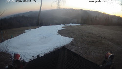 Sjezdovka, panorama východ