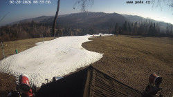 Sjezdovka, panorama východ