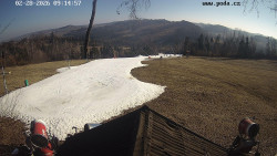 Sjezdovka, panorama východ