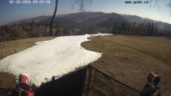 Sjezdovka, panorama východ