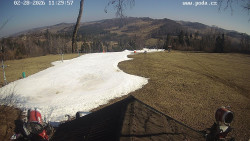 Sjezdovka, panorama východ