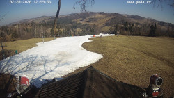 Sjezdovka, panorama východ