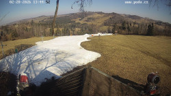 Sjezdovka, panorama východ