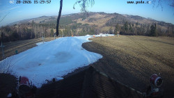 Sjezdovka, panorama východ