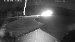 Sjezdovka, panorama východ