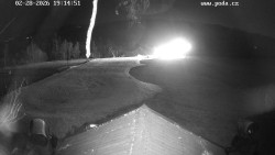 Sjezdovka, panorama východ