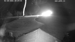 Sjezdovka, panorama východ