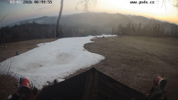 Sjezdovka, panorama východ