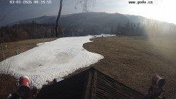 Sjezdovka, panorama východ