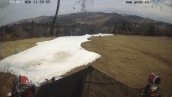 Sjezdovka, panorama východ