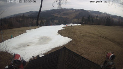 Sjezdovka, panorama východ