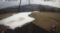 Sjezdovka, panorama východ