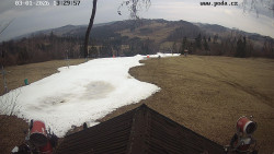 Sjezdovka, panorama východ