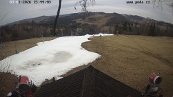 Sjezdovka, panorama východ