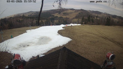 Sjezdovka, panorama východ