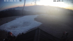 Sjezdovka, panorama východ