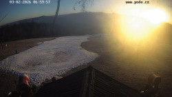 Sjezdovka, panorama východ