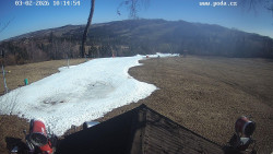 Sjezdovka, panorama východ