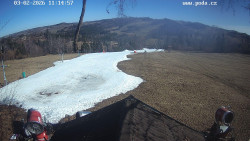 Sjezdovka, panorama východ