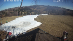 Sjezdovka, panorama východ