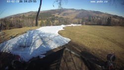 Sjezdovka, panorama východ