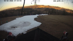 Sjezdovka, panorama východ