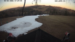 Sjezdovka, panorama východ