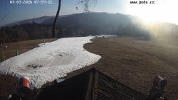 Sjezdovka, panorama východ