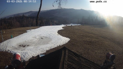 Sjezdovka, panorama východ