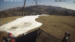 Sjezdovka, panorama východ