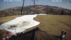 Sjezdovka, panorama východ