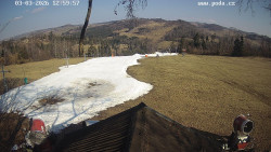 Sjezdovka, panorama východ